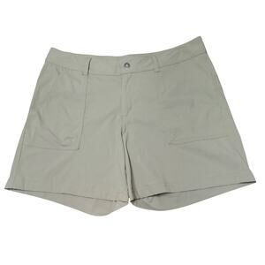 Columbia Women's Kestrel Trail Khaki Cargo Style Utility Hiking Shorts